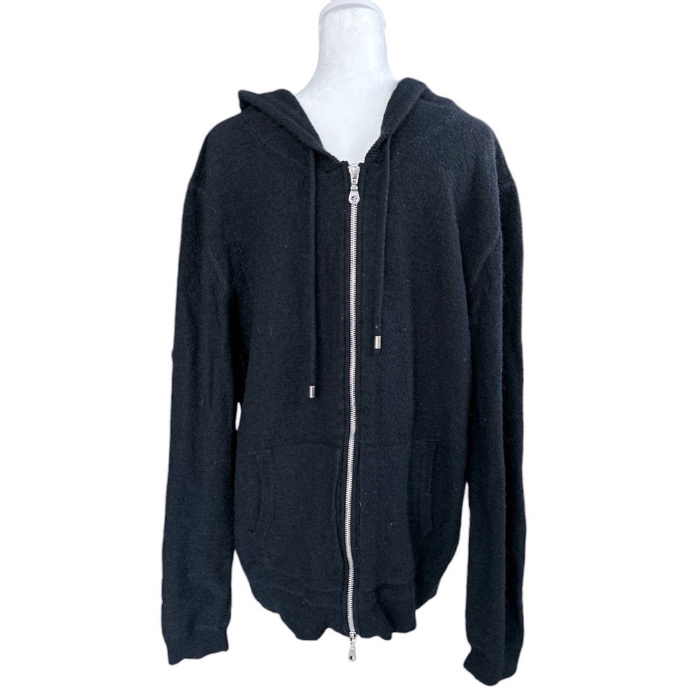 7 Diamonds Calle Knit Zip Hoodie Navy L